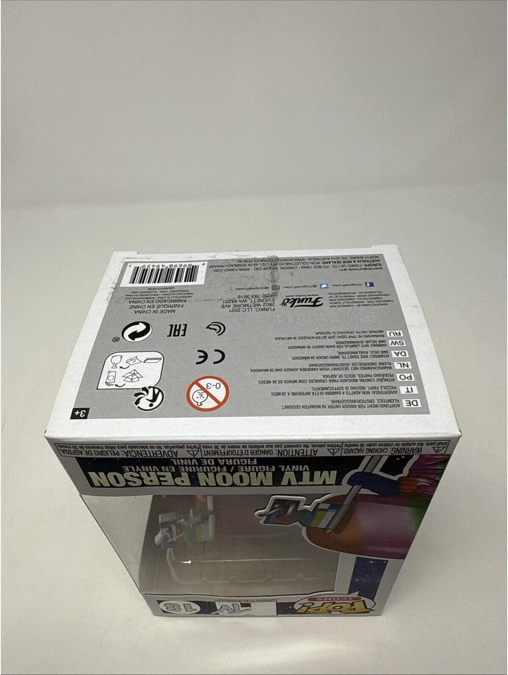 MTV Moon Person #18 Funko Pop! Classic Icon Silver Vinyl Figure